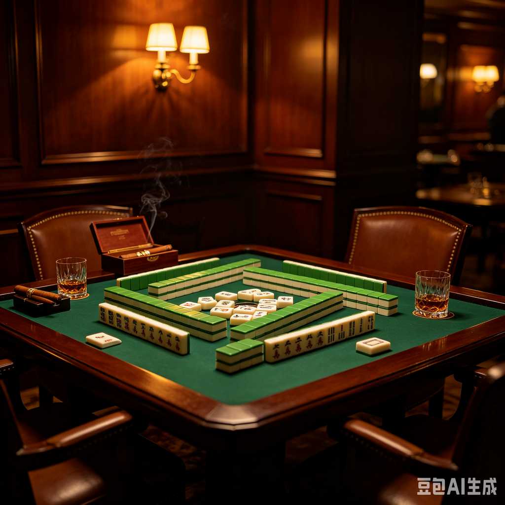 green transparent mahjong tiles